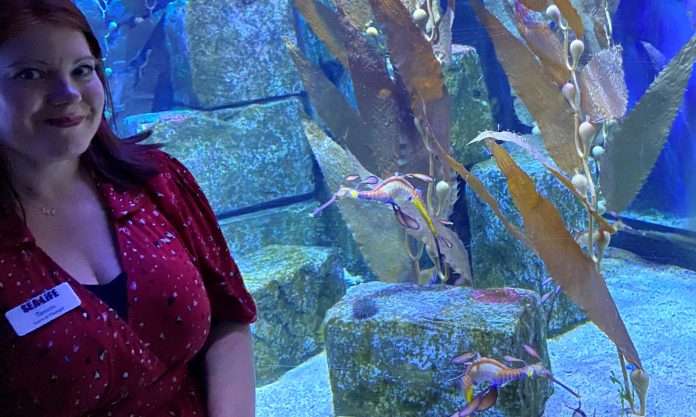 Tamsin Mutton-Mcknight works at aquarium Sea Life